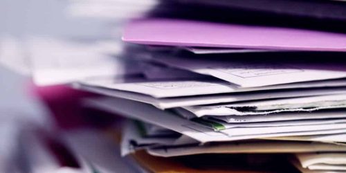 pile of printing papers
